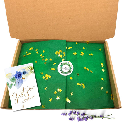 SPA DAY Scatola Coccole, Regalo Donna Compleanno, Set Regalo Donna, Set Bagno Spa, Confezione Relax Compleanno,  - Classico Verde